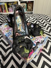 Irregular Choice Black Floral