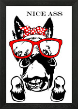 NICE ASS GLASSES BATHROOM