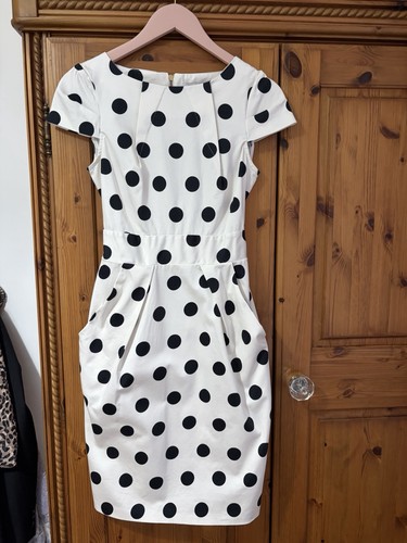 Closet london white polka dot - closet,