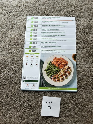 Hello fresh recipe - recipe, cards
