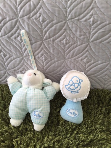 Vintage baby pram toy lamb - pram,