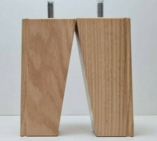 4x Hard Wood Wooden FurnitureTapered Sofa Chair Feet Leg 150mm Multiyork