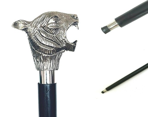 Classic tiger walking - tiger, stick