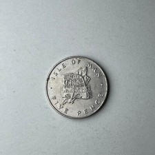 Isle of Man 5p Pence coin 1976