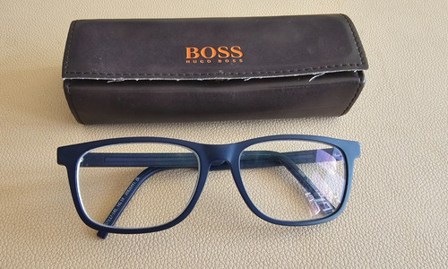 Hugo boss blue glasses - boss,