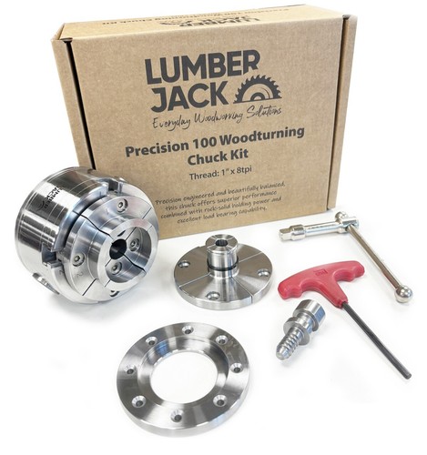 Jaw lathe chuck - lathe, set