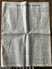 THE TIMES NEWSPAPER-VINTAGE