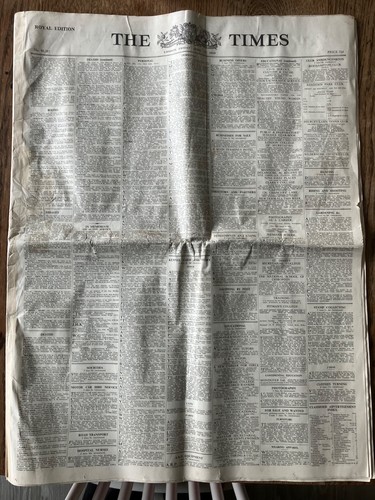 The times newspaper - the,