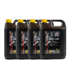 4x5L Hydratec DOT 4 High Quality Brake Fluid SAE J1703 ISO 4925 FMVSS 116