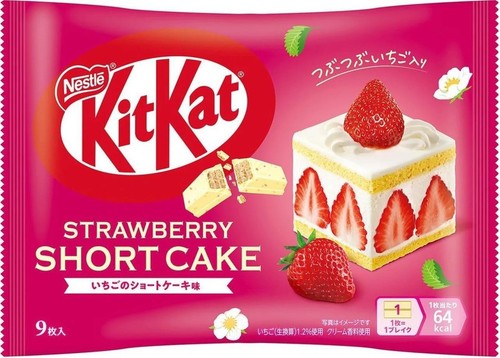 Japanese kit kat strawberry - kit-kat,