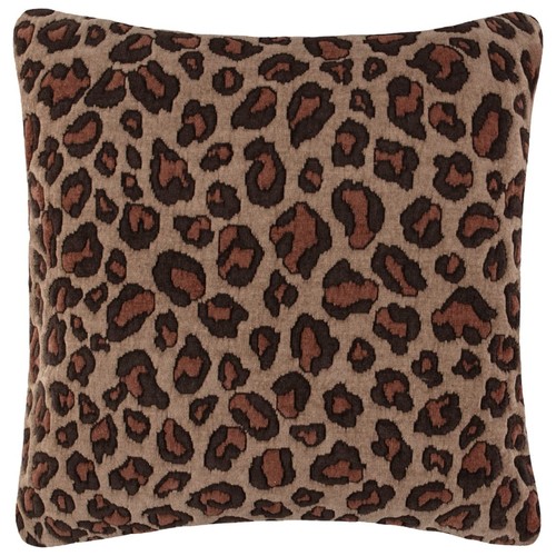 Leopard print cushion cosy - cushion,