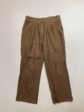 ESCADA WOOL Trousers - W34 L28 - Brown - Great Condition - Women’s
