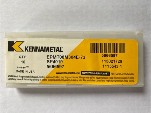 Kennametal epmt08m304e - kennametal, epmt08m304e-73
