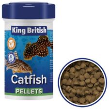 King British Catfish Pellet Complete Sinking Fish Food 60g 200g 600g Algae Eater