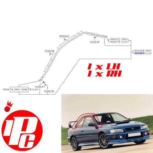 Roof molding set end - molding,