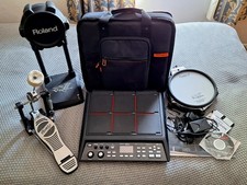Roland SPD-SX Sampling Pad Bundle - KD-9 Bass Drum + Pedal, PD-85 Pad and Case