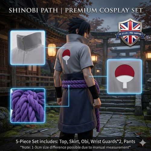 Uchiha sasuke cosplay costume - sasuke,