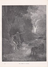 1870 GUSTAVE DORE Print - "The