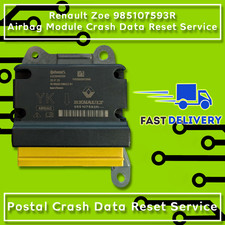 Renault Zoe 985107593R Airbag ECU Crash Data Reset Service