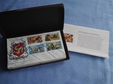 Winston Churchill 1874-1974 Boxed Set of 19 FDC's Centenary of His Birth