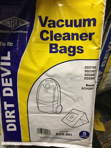Dirt devil vacuum cleaner bags - dirt,
