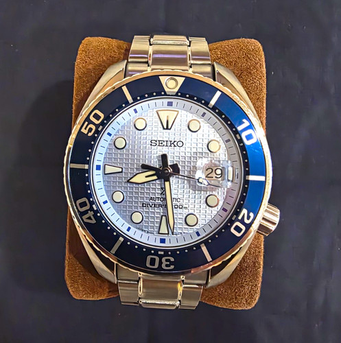 Seiko prospex sumo ice blue - prospex,