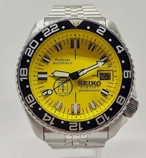 Seiko Mens Automatic Watch Modified ProDiver Scuba Divers 150M c.May 1993
