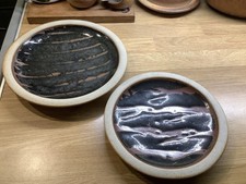 Muchelney Pottery Plates X2