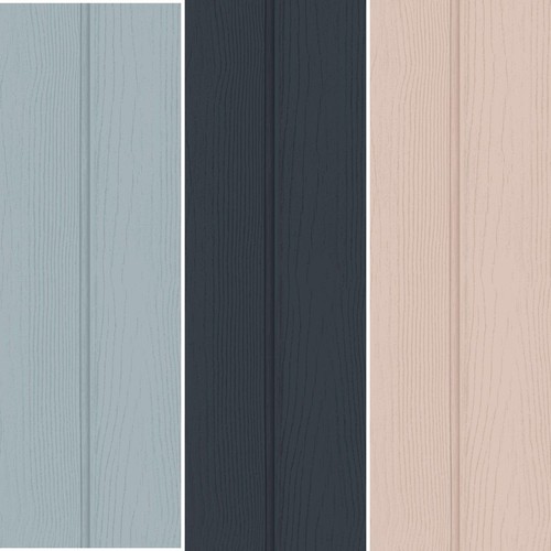 Tongue blue navy pink wooden - tongue,