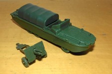 1/72 Wargames Airfix Poly Model DUKW & 25 Pounder Gun