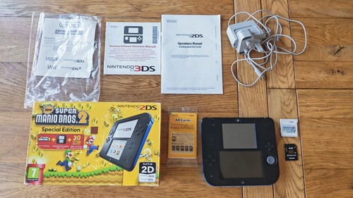 Nintendo 2ds blue black - nintendo,