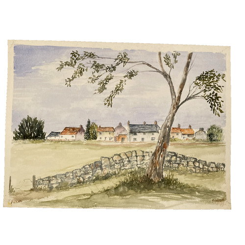 Melsonby watercolour signed - , g
