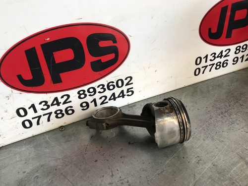Piston with con - , rod