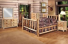 Rustic Log Bedroom Suite- 5