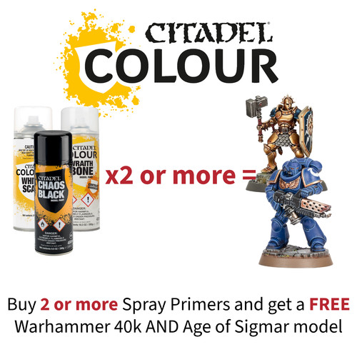 Warhammer spray primer citadel - warhammer,
