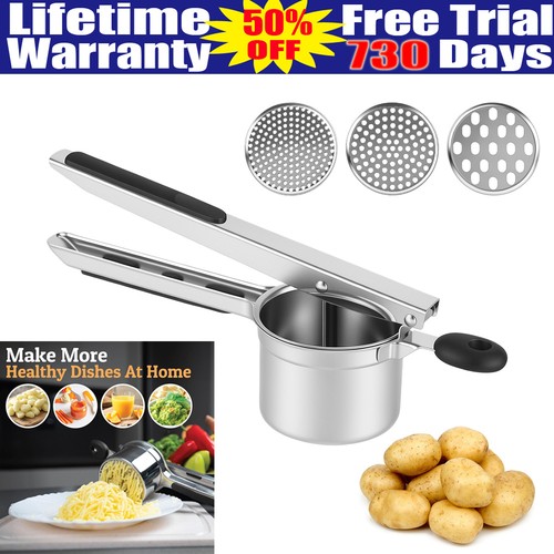 Stainless steel potato masher - potato,
