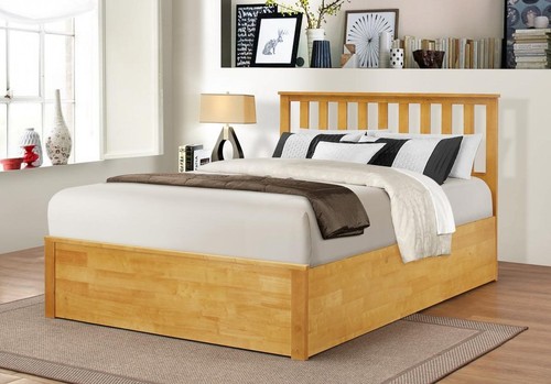 Wooden ottoman bed - wooden,