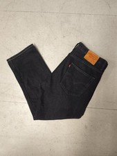 Levi's 501XX Black Denim Jeans W38 Made In USA Big E