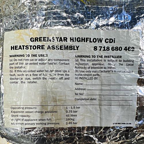 Worcester bosch greenstar - worcester,