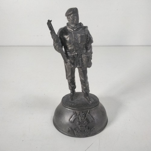 Chas stadden pewter soldier - c,