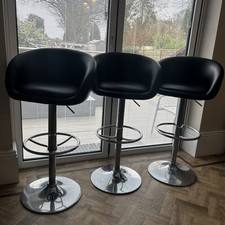 Dunelm Apollo Black Leather