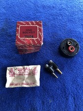 Genuine Vintage Lucas Socket And 2 Pin Plug 38604 New Old Stock  