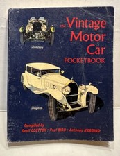 Vintage motor car pocketbook - motor,