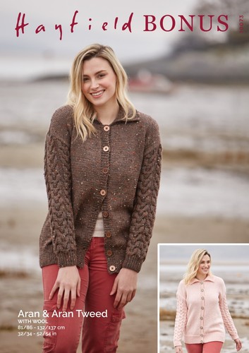 Hayfield bonus aran - aran, knitting