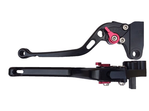 Black aero long motorcycle - black,