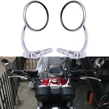 2x Chrome 7/8" Motorcycle Bar
