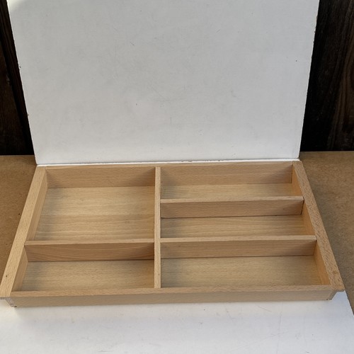 Medium wood cutlery divider - cutlery,