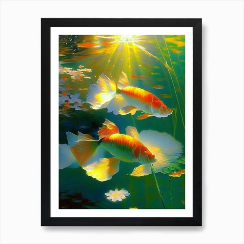 Butterfly koi fish - koi,