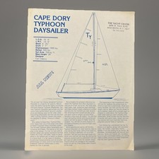 Cape Dory Typhoon Daysailer 28