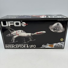 Aoshima Shinseiki Gokin UFO INTERCEPTOR & UFO Diecast Model Gerry Anderson